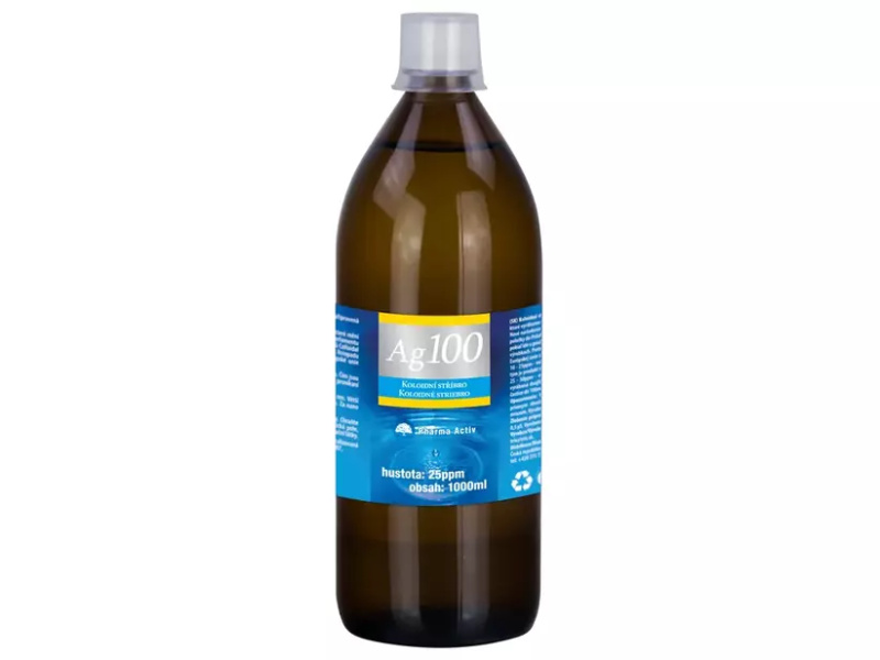 Pharma Activ Koloidní stříbro Ag100 10ppm 1000 ml