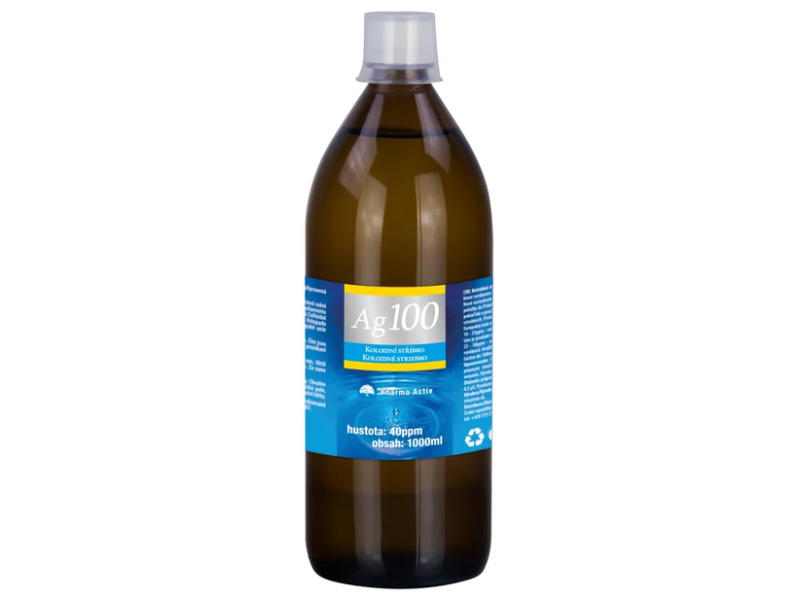 Pharma Activ Koloidní stříbro Ag100 40ppm 1000 ml
