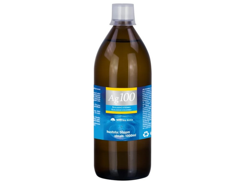Pharma Activ Koloidní stříbro Ag100 50ppm 1000 ml