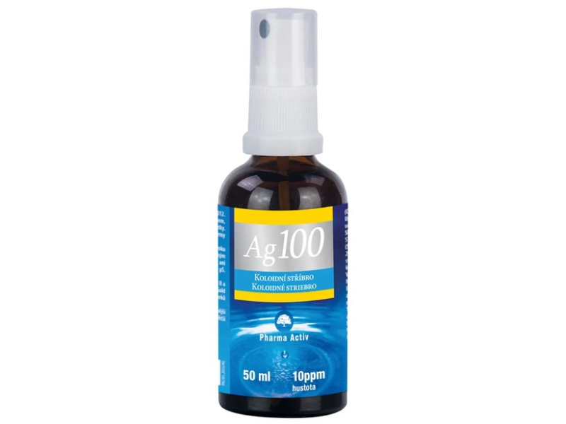 Pharma Activ Koloidní stříbro Ag100 10ppm spray 50 ml