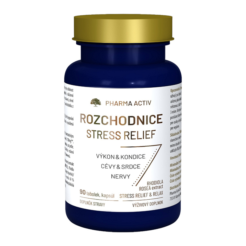 PHARMA ACTIV Rozchodnice Stress relief 90 tobolek