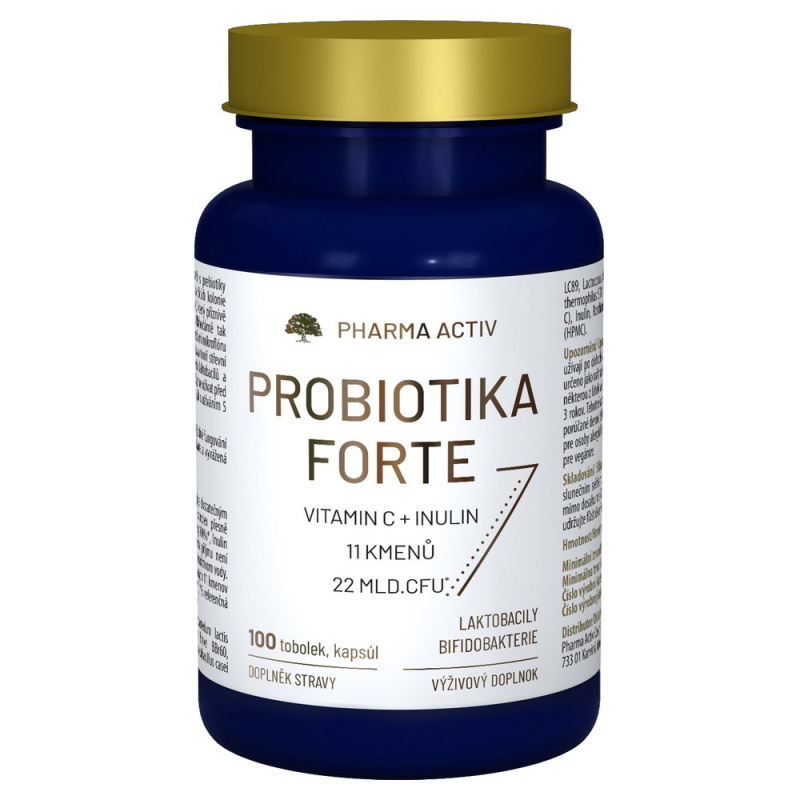 PHARMA ACTIVE Probiotika Forte 100 tobolek