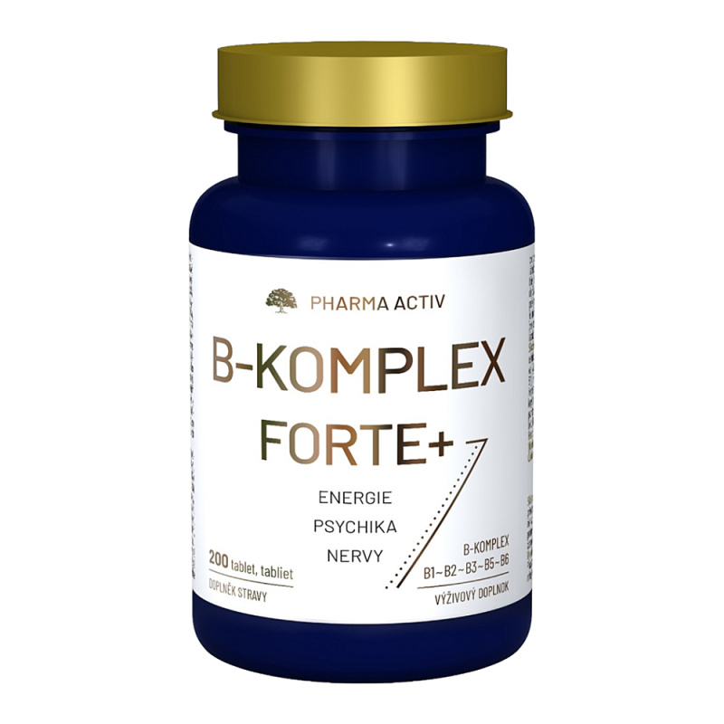 PHARMA ACTIV B-komplex forte+ 200 tablet