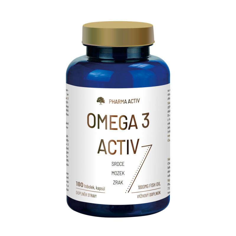 PHARMA ACTIV Omega 3 180 tobolek