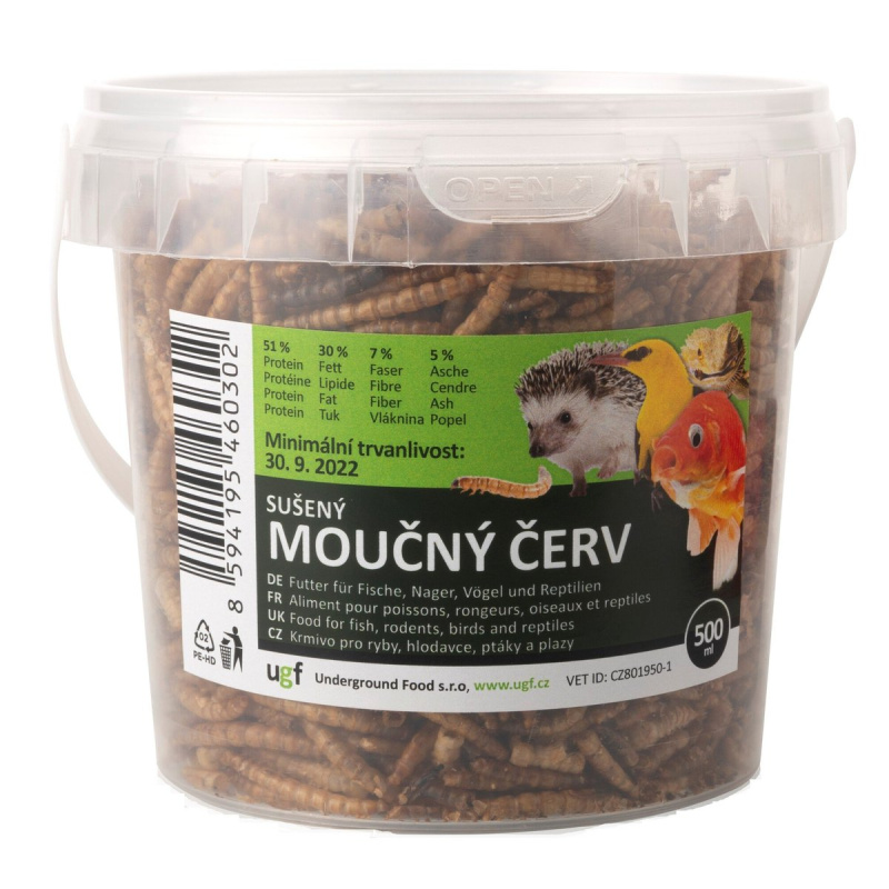 Underground Food Sušený moučný červ