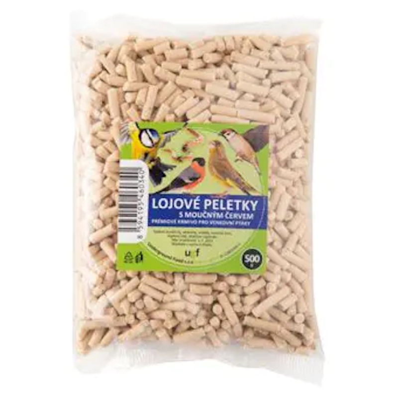 UGF lojové peletky s moučným červem 500g