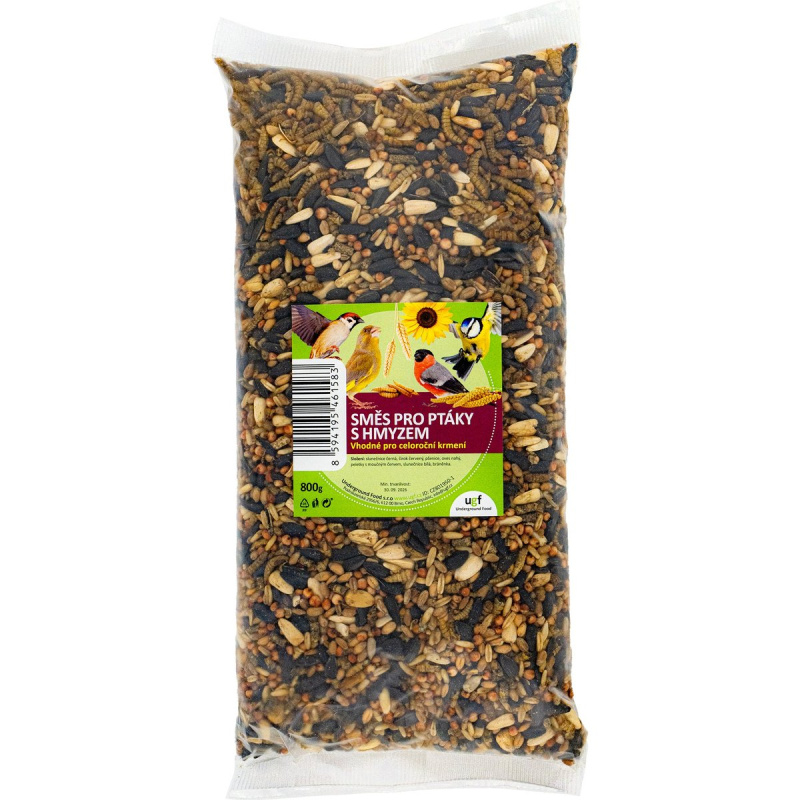 Underground Food Směs pro ptáky s hmyzem