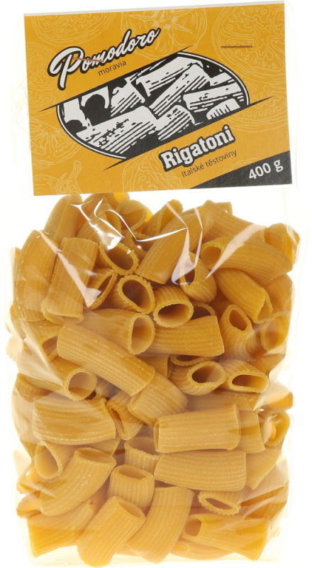 Pomodoro moravia Těstoviny Rigatoni Pomodoro moravia 400g