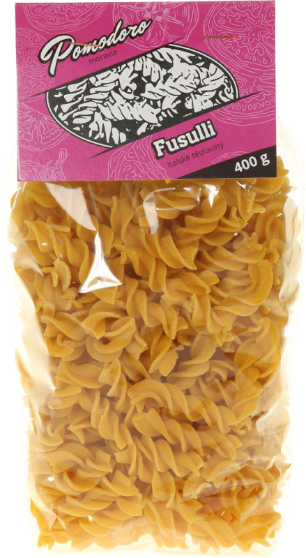 Pomodoro moravia Těstoviny Fusilli Pomodoro moravia 400g