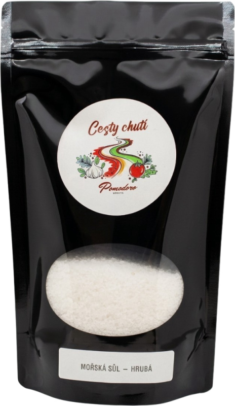 Pomodoro moravia Mořská sůl hrubá Pomodoro moravia 500g