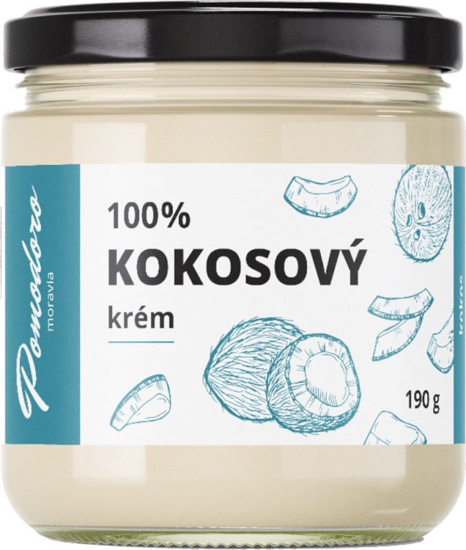 Pomodoro moravia Kokosový krém 100% Pomodoro moravia 190g