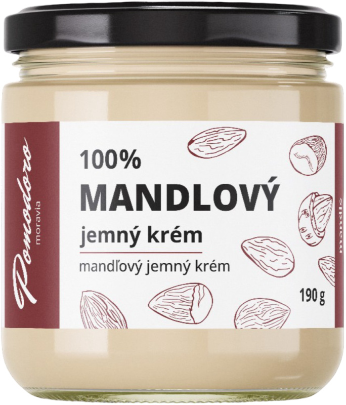 Pomodoro moravia Mandlový krém jemný 100% Pomodoro moravia 190g
