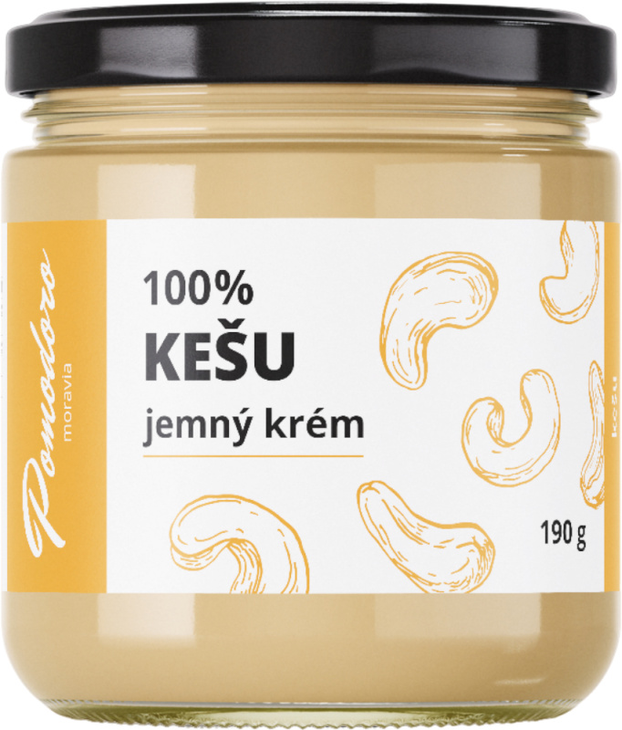 Pomodoro moravia Kešu krém jemný 100% Pomodoro moravia 190g