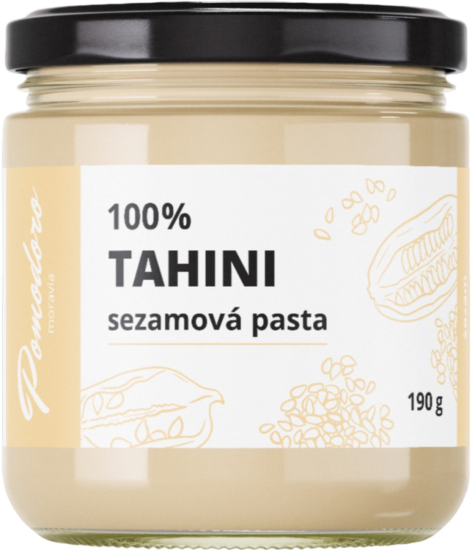 Pomodoro moravia Sezamová pasta Tahini Pomodoro moravia 190g