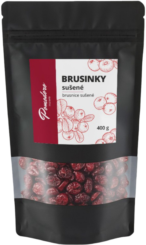 Pomodoro moravia Sušené brusinky Pomodoro moravia 400g