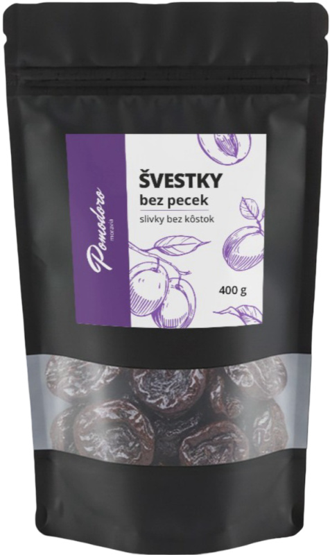 Pomodoro moravia Sušené švestky bez pecek Pomodoro moravia 400g