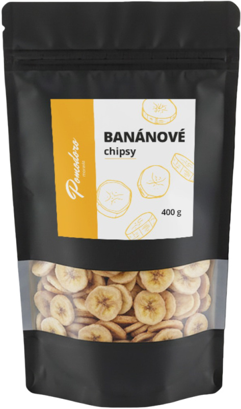 Pomodoro moravia Banánové chipsy Pomodoro moravia 400g