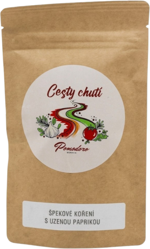 Pomodoro moravia Špekové koření s uzenou paprikou - grilovací RUB Pomodoro moravia 50g