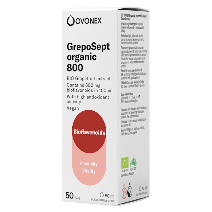 Ovonex GrepoSept ORGANIC 800, 50 ml