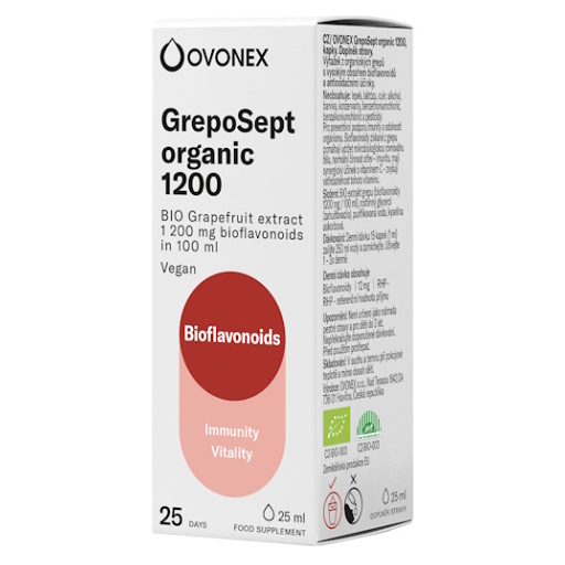 Ovonex GrepoSept ORGANIC 1200, 25 ml