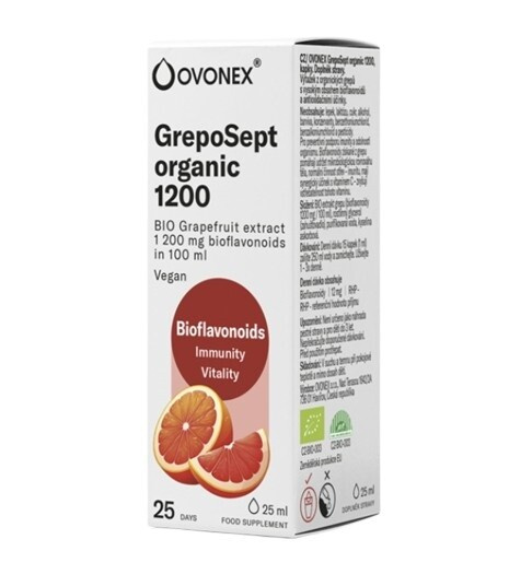 Ovonex GrepoSept ORGANIC 1200, 25 ml