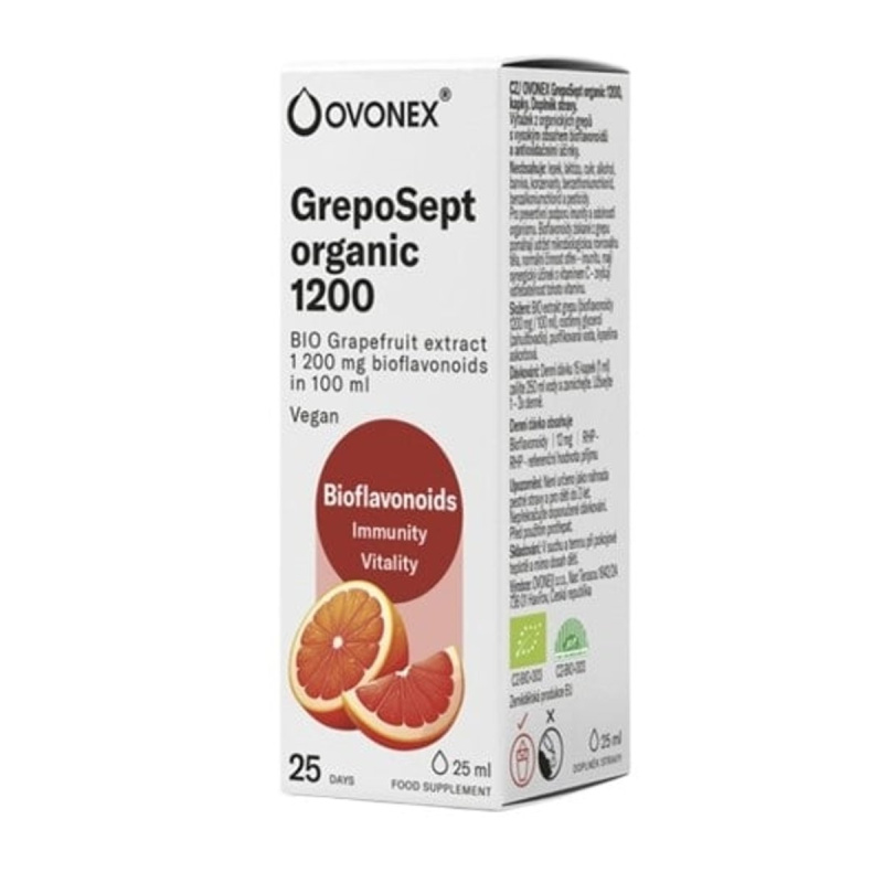 Ovonex GrepoSept ORGANIC 1200, 25 ml