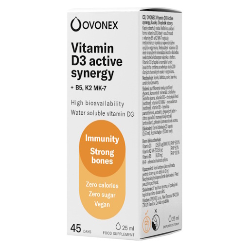 Ovonex Vitamin D3 Active Synergy, 25 ml