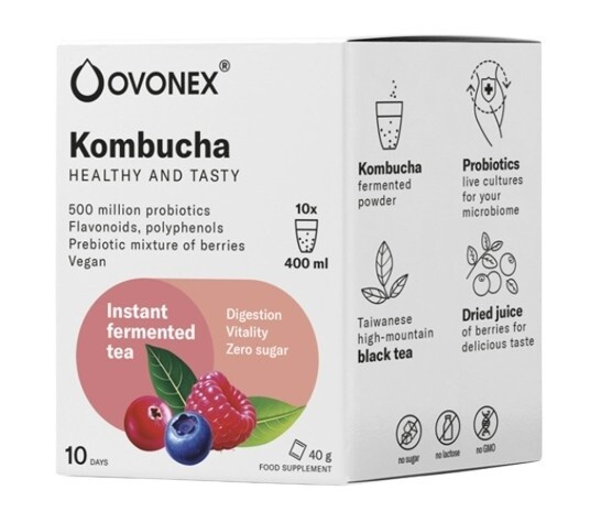 Ovonex Kombucha, 10 x 400 ml