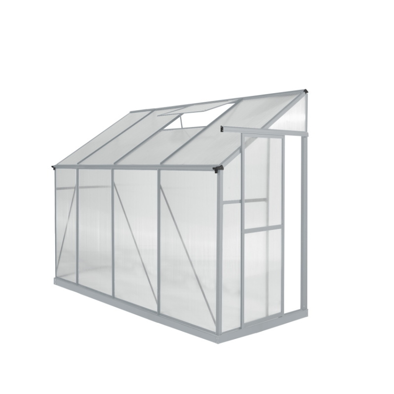 VespaGarden Zahradní skleník ke zdi 290x125x216cm / 3,6m2 + základna zdarma