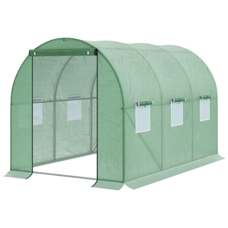 VespaGarden Zahradní fóliovník 2x3,5m / 7m2 - zelený