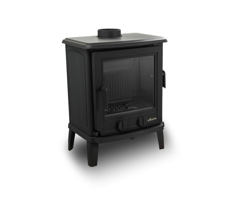 Litinová krbová kamna NordFlam Breno - 10 kW + příslušenství