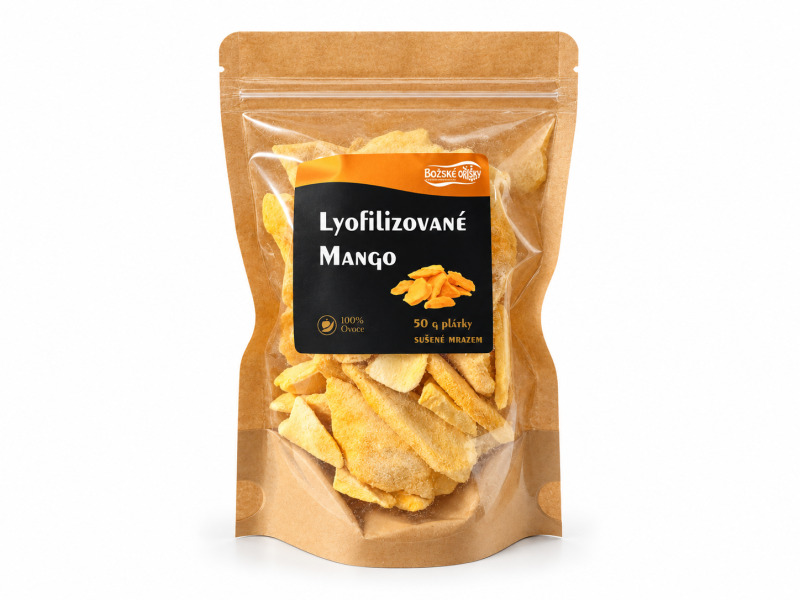 Božské Oříšky Lyofilizované mango 50 g