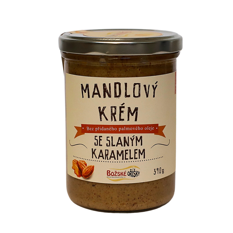 Božské Oříšky Arašídový krém se slaným karamelem 390 g