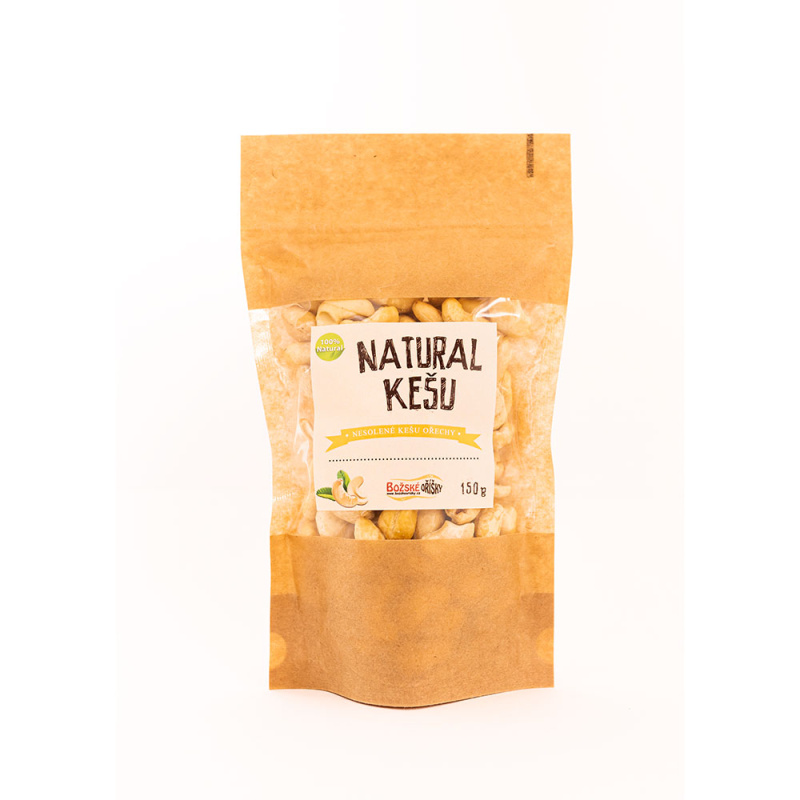 Božské Oříšky Natural kešu 150 g