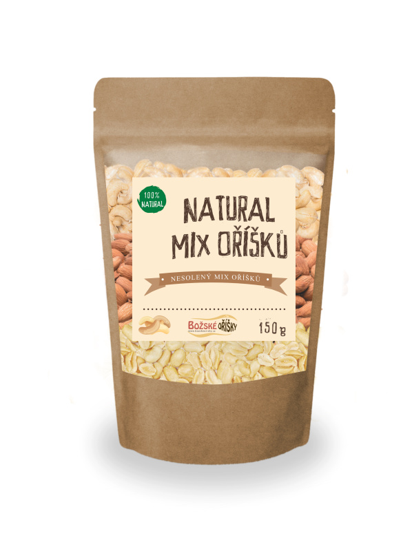 Božské Oříšky Natural mix oříšků 150 g