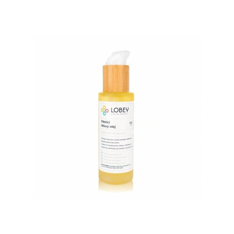 LOBEY Pěstící tělový olej BIO 100 ml
