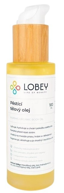 LOBEY Pěstící tělový olej BIO 100 ml