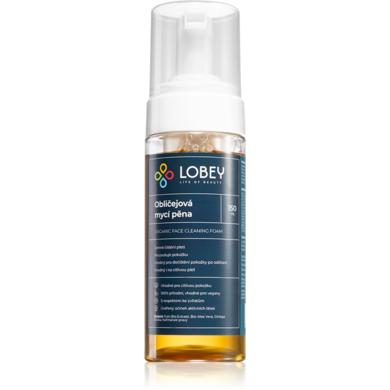 LOBEY Obličejová mycí pěna 150 ml