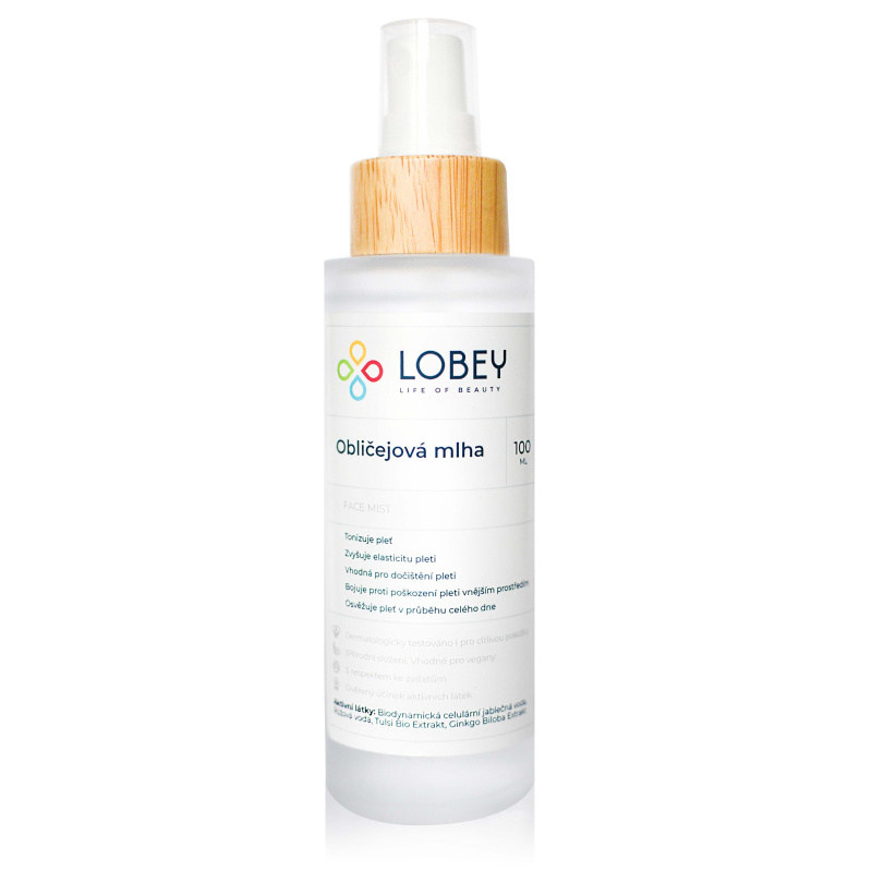 LOBEY Obličejová tonizační mlha 100 ml