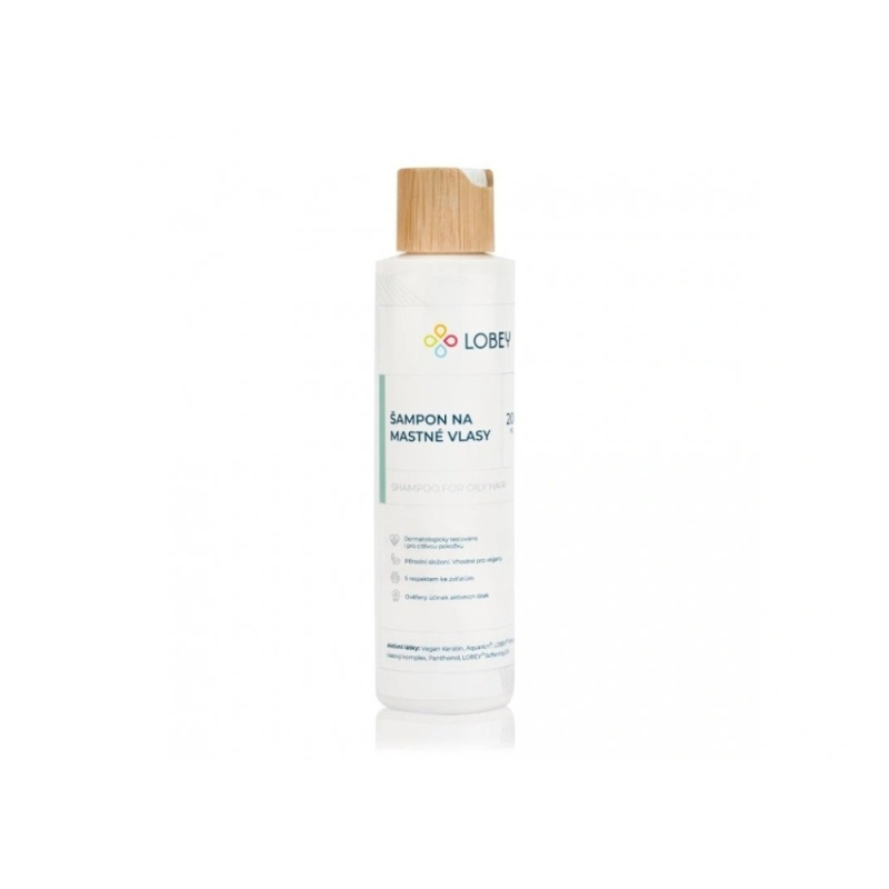 Lobey Hair Care šampon na mastné vlasy 200 ml