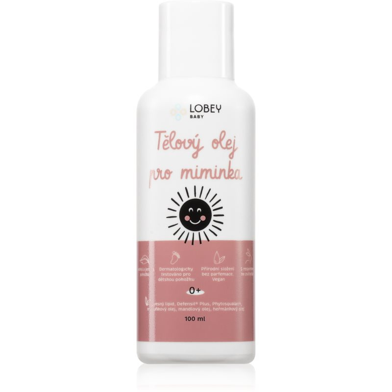 LOBEY Tělový olej pro miminka 100 ml