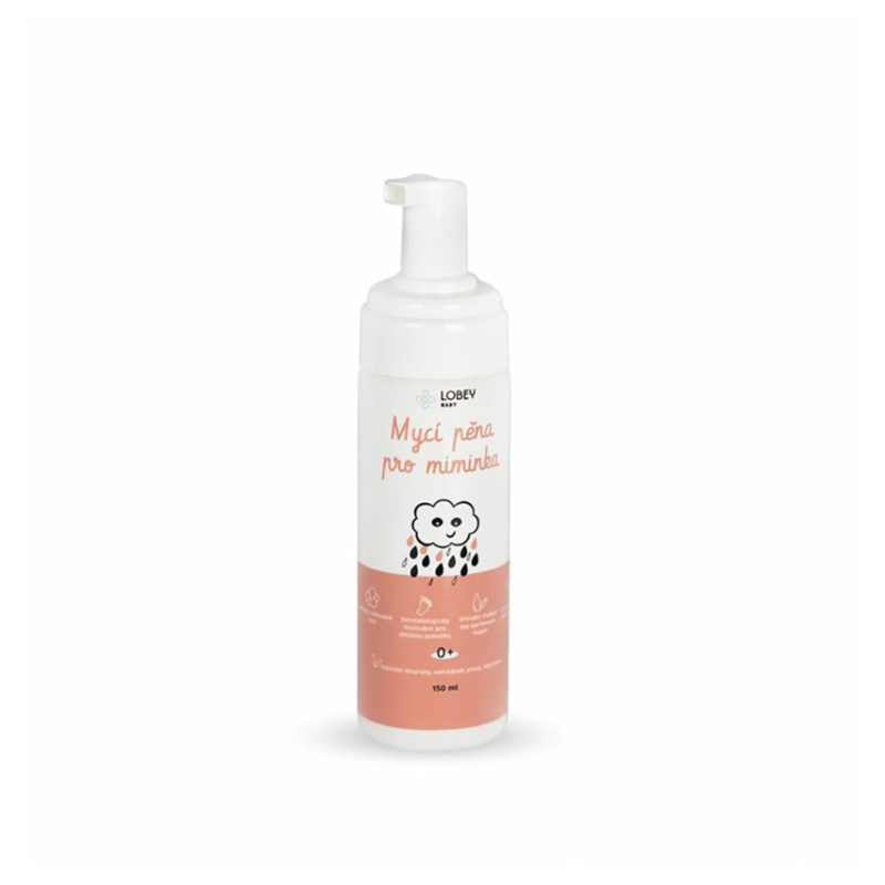 Lobey Baby Care Foam mycí pěna pro miminka 150 ml