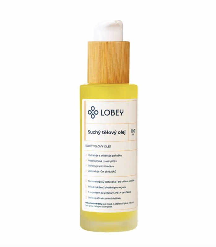 LOBEY Suchý tělový olej, 100 ml