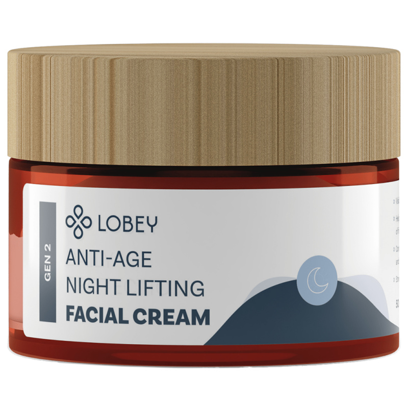 Lobey Noční vyhlazující pleťový krém, 50 ml