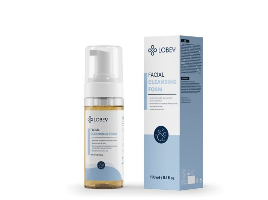 LOBEY Obličejová mycí pěna BIO 150 ml