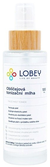 Lobey Skin Care Obličejová Mlha tonizační pleťová mlha 100 ml