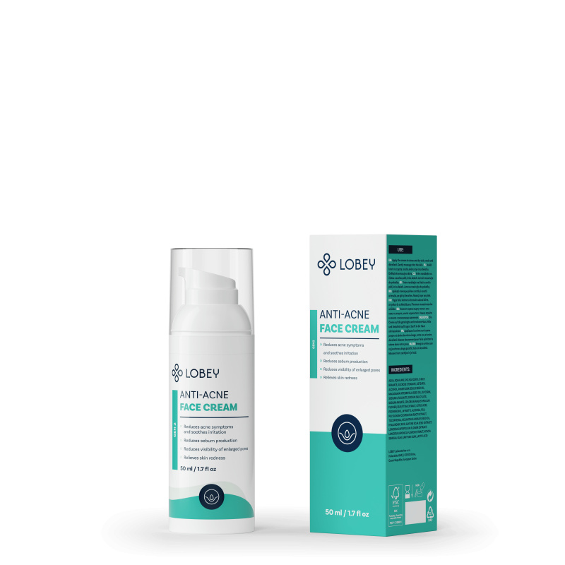 LOBEY Krém na akné a problematickou pleť 50 ml