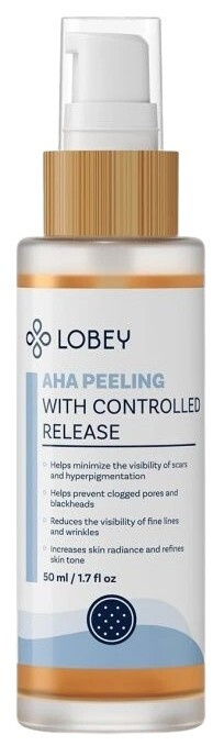 Lobey Skin Care AHA Peeling pleťový peeling s AHA kyselinami 50 ml