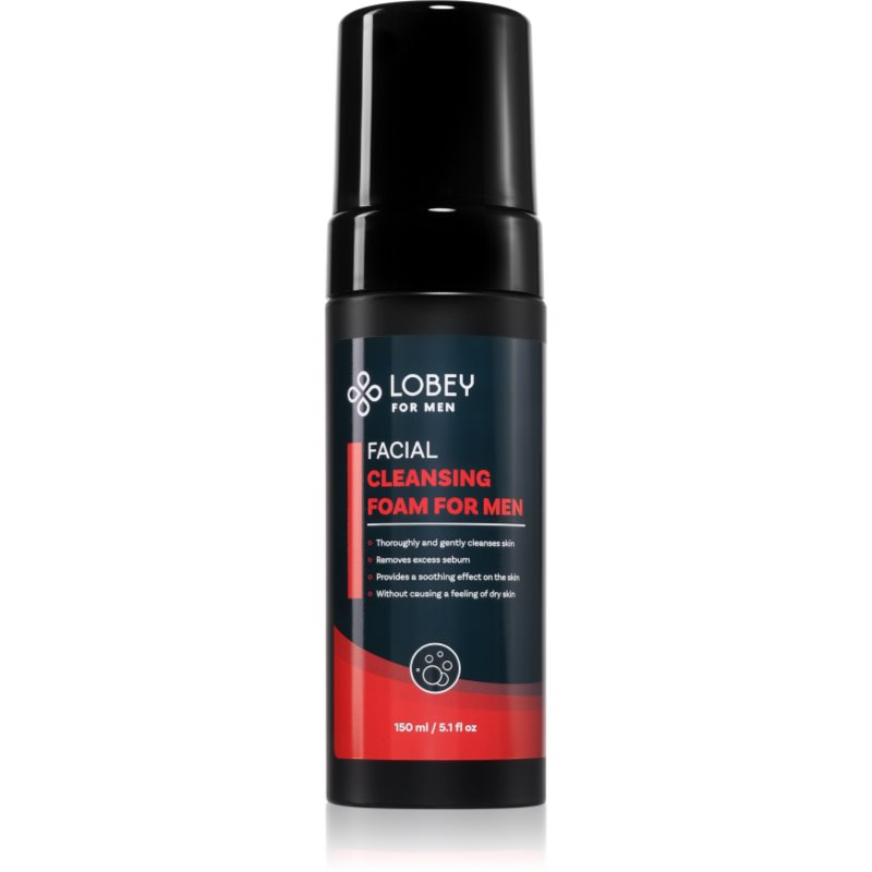 Lobey For Men čisticí pěna pro muže 150 ml
