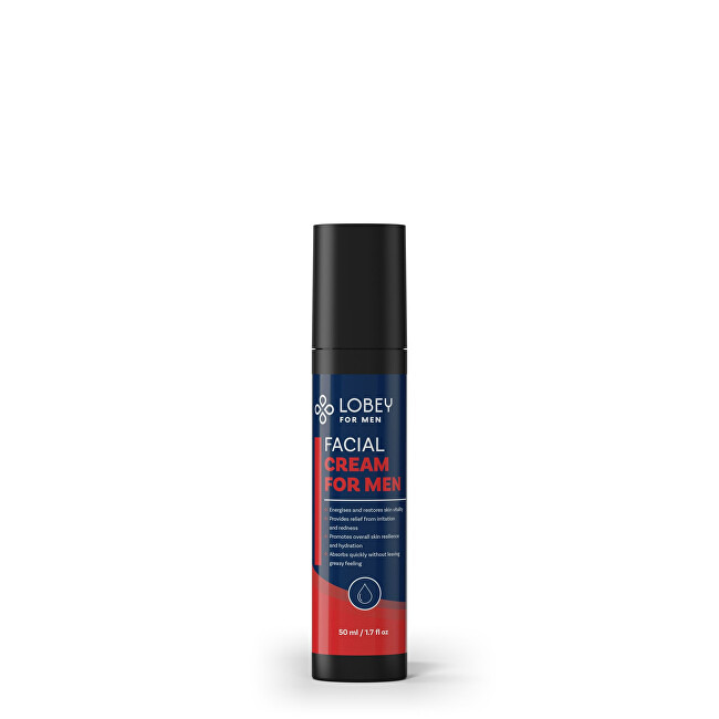 Lobey For Men energizující krém pro muže 50 ml